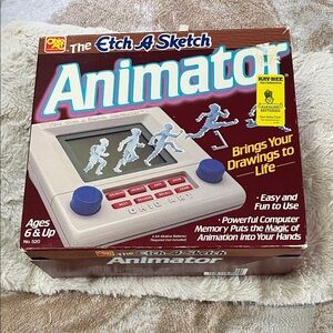 Etch A Sketch Animator Handheld Console - Gray and Red